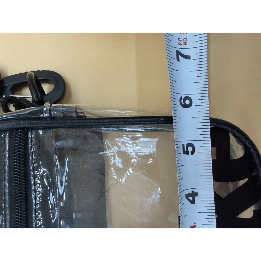 Coca-Cola Clear Crossbody Bag Coke Logo Transparent Shoulder Bag Licensed